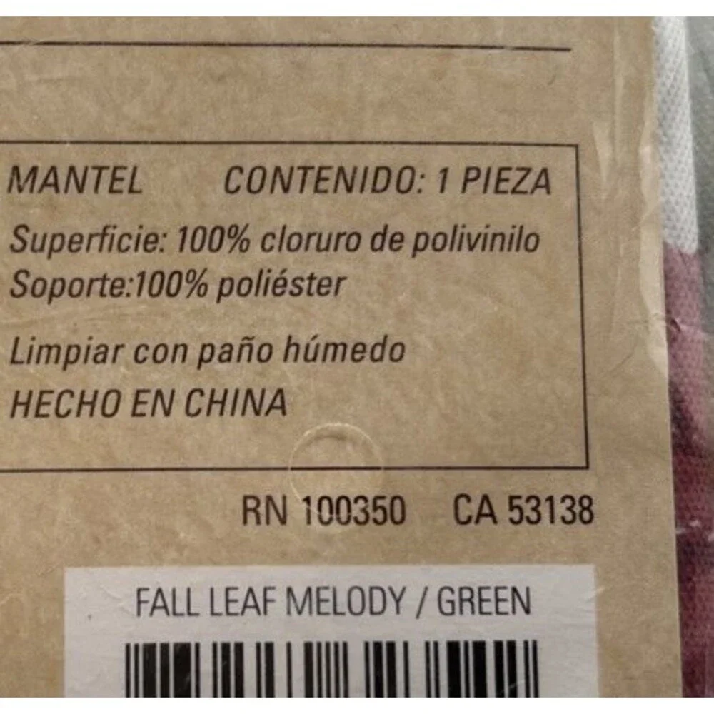 Elrene Fall Leaf Melody Holiday 52 x 70